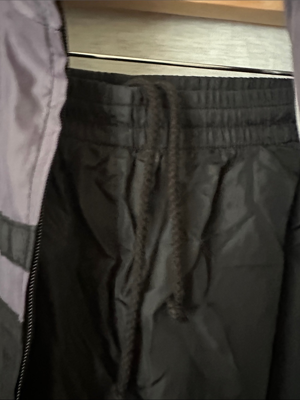 Reebok Black and Purple Two-Piece Windbreaker Tracksuit - Picture 9 of 11